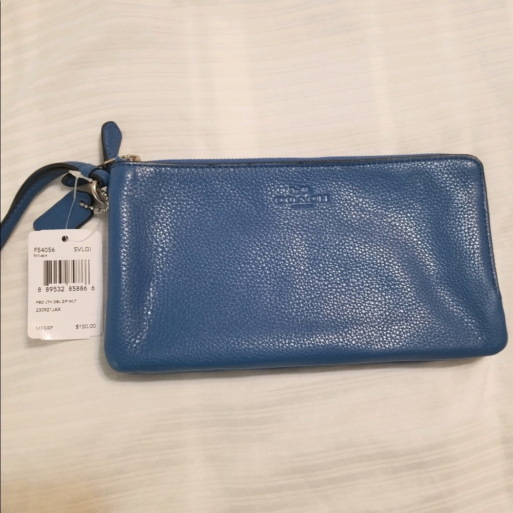 Coach leather wallet